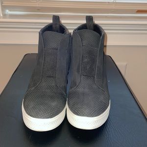 Ccocci black wedge sneakers